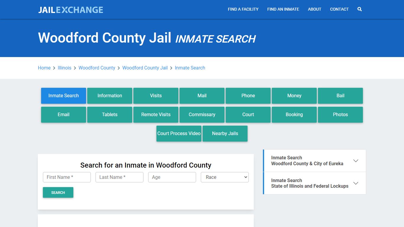 Woodford County Jail, IL Inmate Search: Roster & Mugshots